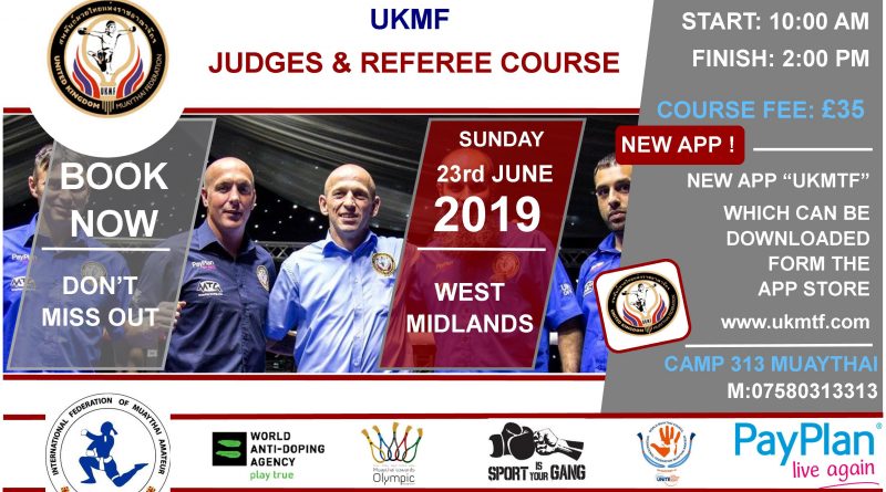 UKMF Judging & Referee Course